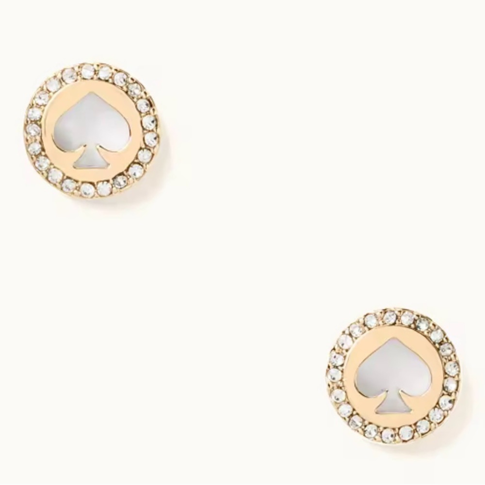 Kate Spade Spade Pave Earrings - Picture 5 of 6